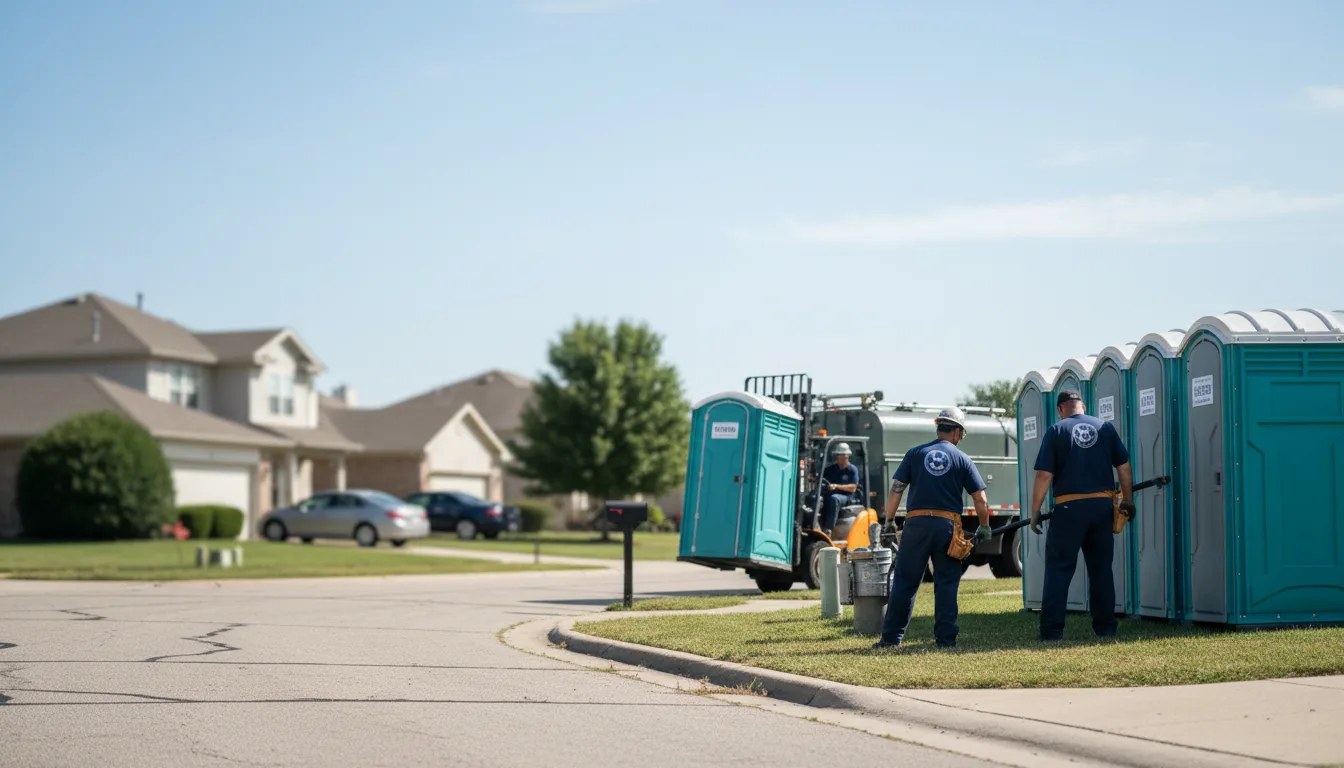 Porta Potty Rental in Mabank, TX near me